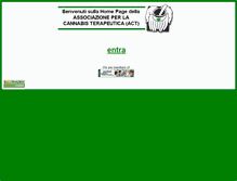Tablet Screenshot of medicalcannabis.it